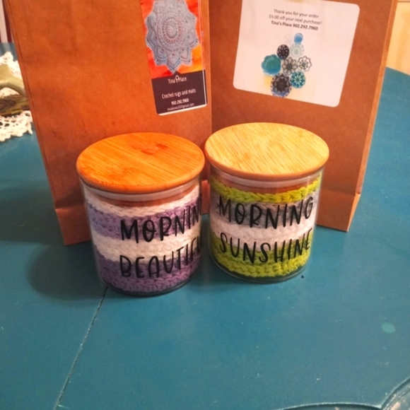 COPY - Cotton rounds (wash cloths/makeup remover) pricing 1 jar with 7 cloths - Picture 3 of 5